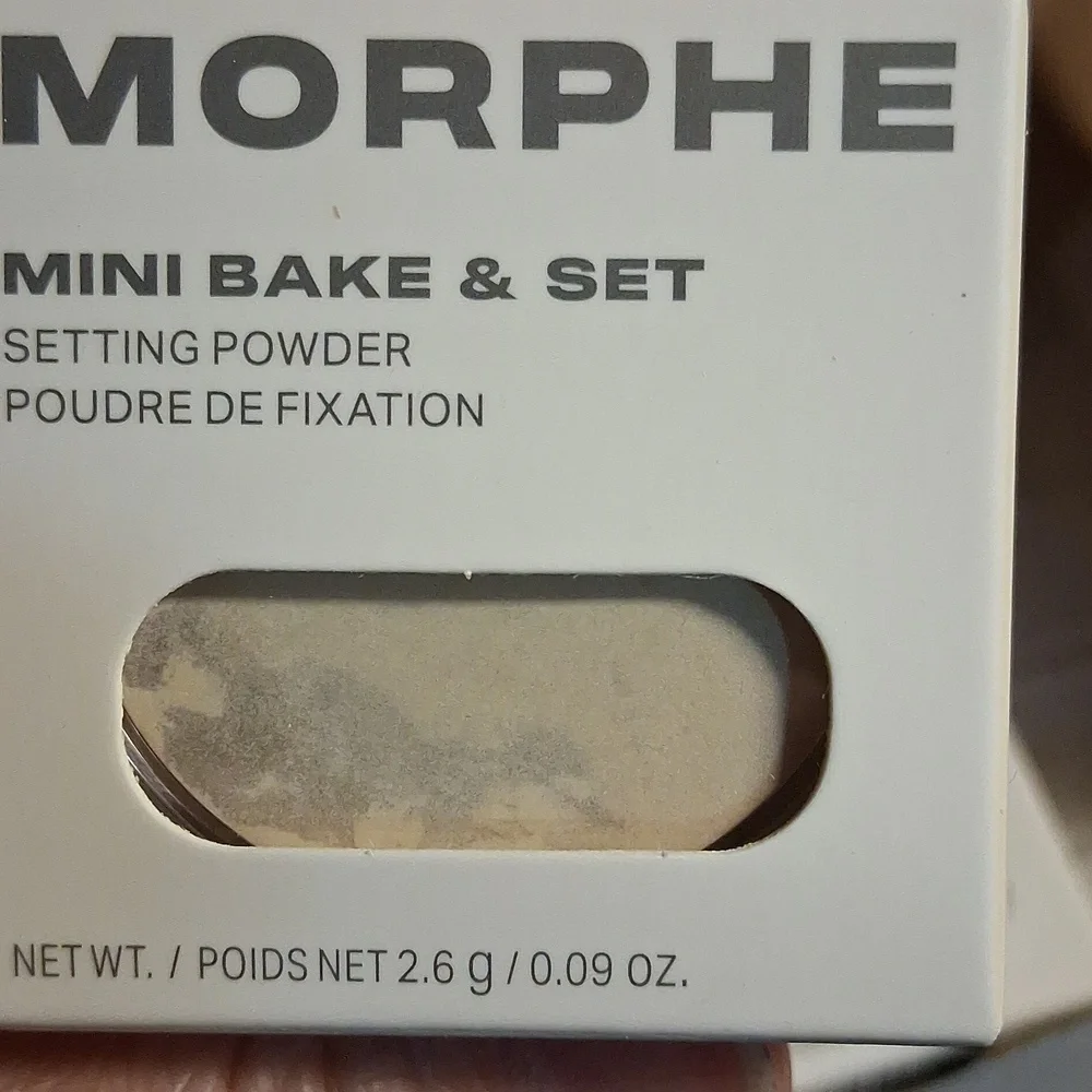 Morphe Bake & Set Setting Powder in “Translucent” Mini